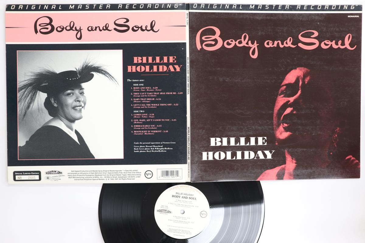 

LP Пластинка BILLIE HOLIDAY Body And Soul Mobile Fidelity MFSL1247 MOBILE FIDELITY 1995 США Джаз Б/У