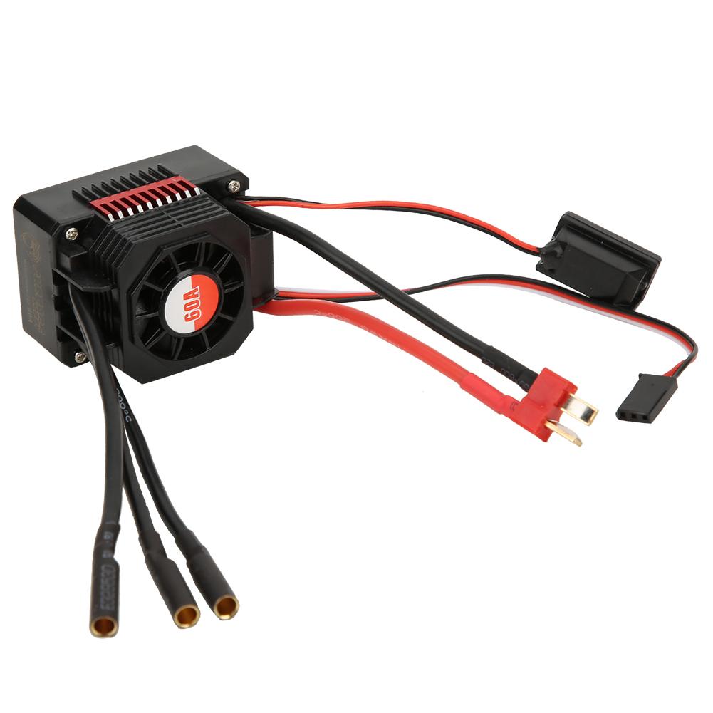 SURPASS 60A Waterproof Dust Proof Electric Speed Controller ESC RC Accessory