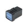 10 Set 08R-JWPF-VSLE 8Pin Black Automotive Waterproof Connector Male Female Connector Plug 08T-JWPF-VSLE(10 Piece Female Set)