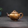 350ml Antique Yixing Purple Clay Teapots Master Handmade Peach Pot Raw Ore Wood-fired Porcelain Mud Kettle Zisha Teaset Supplies
