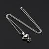 Motorcycle Heart Titanium Steel Necklace Men's Retro Versatile Hip Hop Trendy Versatile Accessories