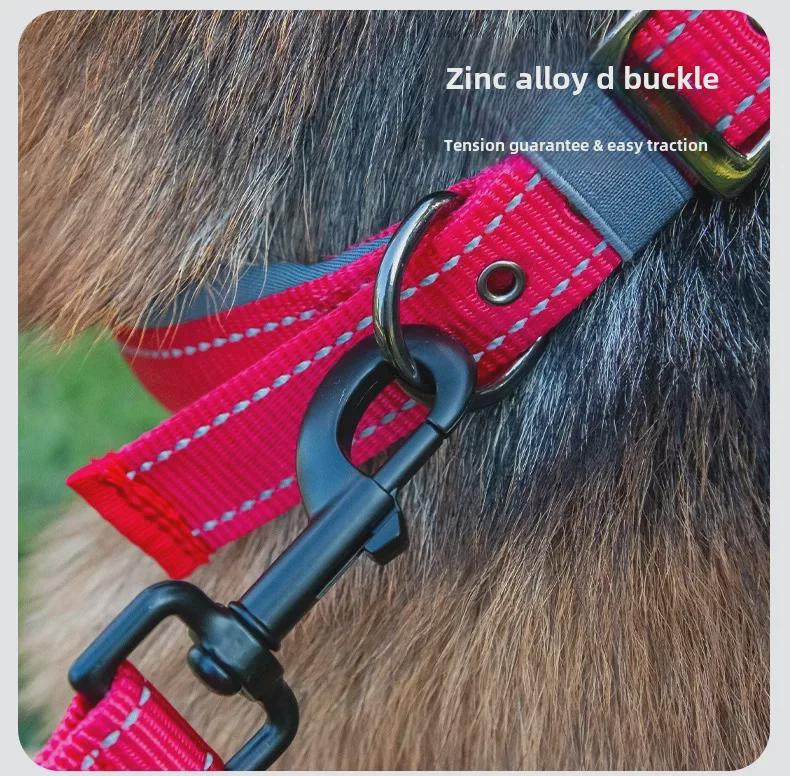 Customizable Neoprene Dog Collar: Comfortable, Non-Squeezing, Reflective Collar for Dogs of All Sizes
