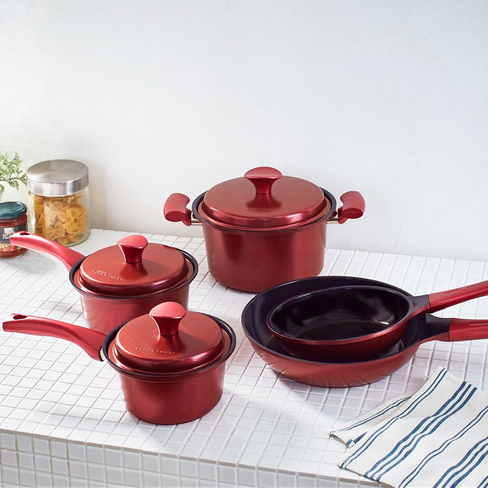 Vita Craft Light Saucepan, 15cm, Premium Red