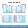 Front Windshield Laser Sunshade: Heat Insulation & Privacy Curtain