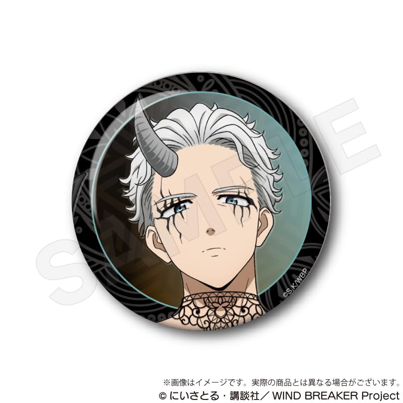 WIND BREAKER Handels-Ansteckbutton Teufel ver. 8-teilige Schachtel