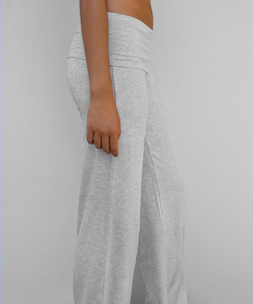 Pantaloni a polsino con ali Seobdyudeu (Grigio Perla Melange) (Grigio Perla Melange)