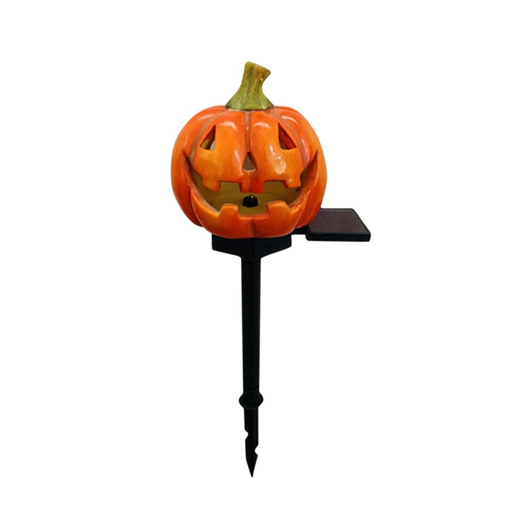 Solar Powered Halloween Pumpkins Outdoor Lights Creative Atmosphere Layout Waterproof Courtyard Garden Scenery Decoration Hallow