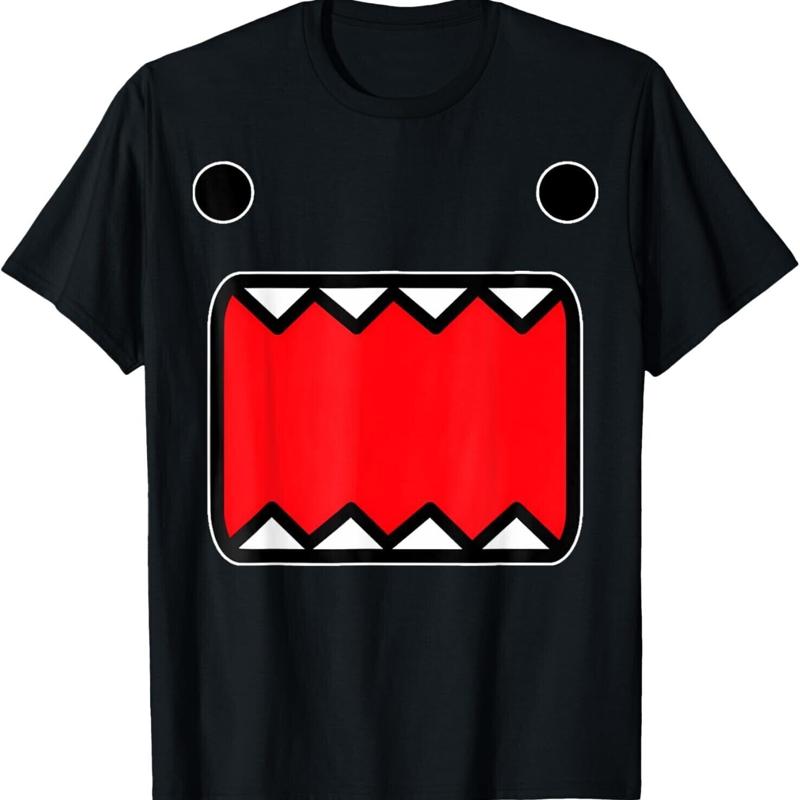 Domo Kun chemise Y2K pour hommes et femmes T-Shirt S