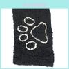 Luxuriöse Hund-Fußmatte Teppich Weiches Chenille-Material Saugfähig Und Rutschfestes Design