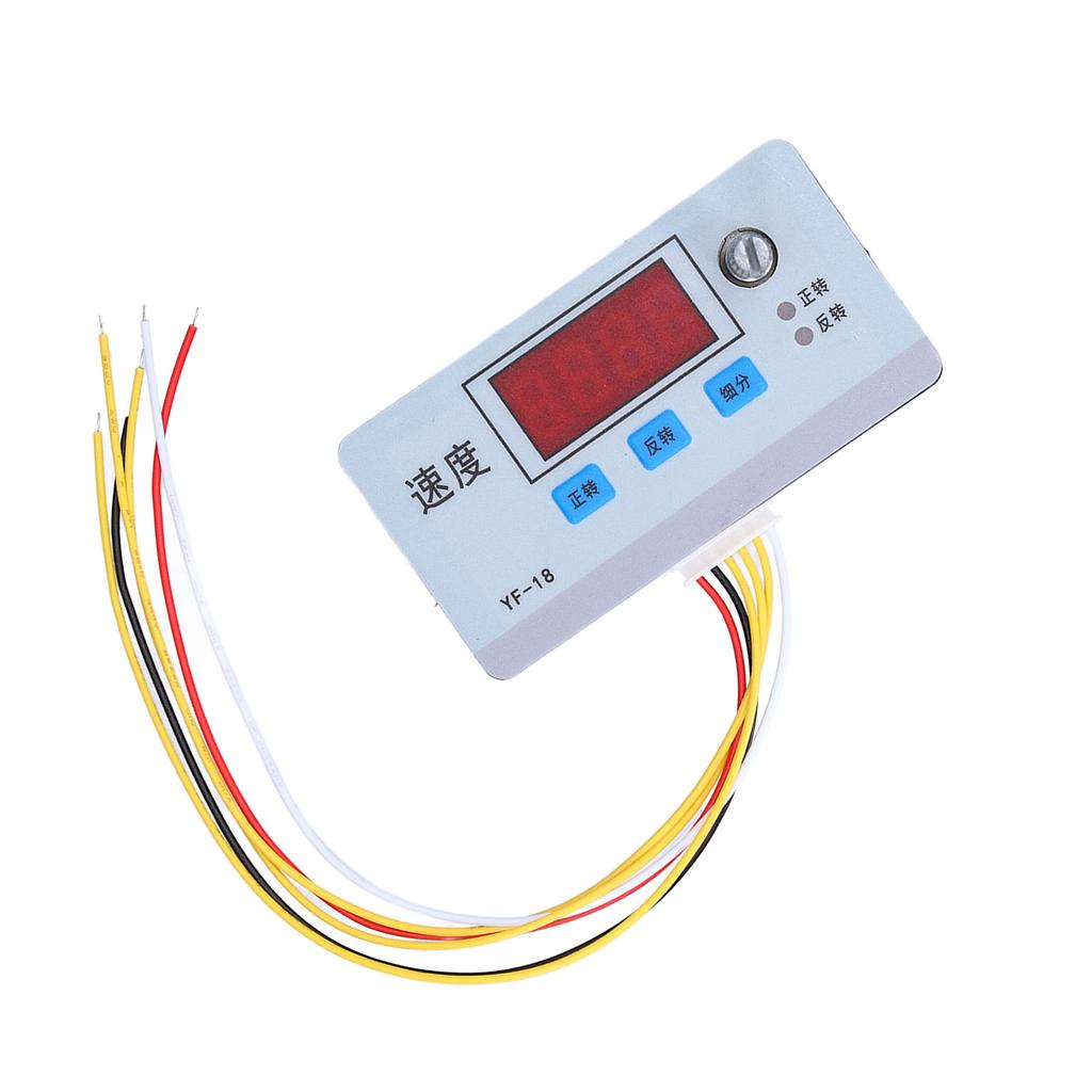 Stepper Motor Controller CW CCW Pulse Motors Driver Board with Digital Display DC8~24V