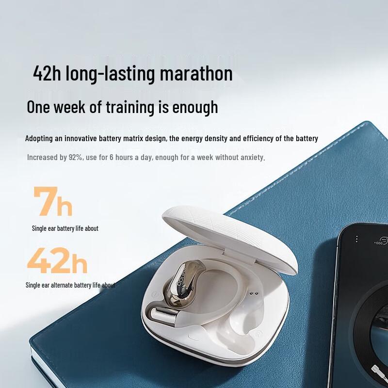 Saina G9S AI Ear-Hook Bluetooth Headset