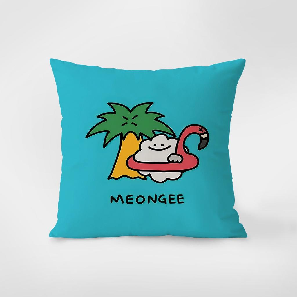 Cartoon Modern Simple Pillowcase Dormitory Decoration Office Living Room Home Pillowcase