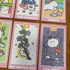 12x7cm Mokmok Chan Tarot 78 Pcs Cards Tarot Deck