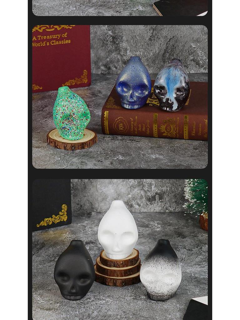 Customizable Aztec Death Whistle - Ghostly Halloween Craft Accessory