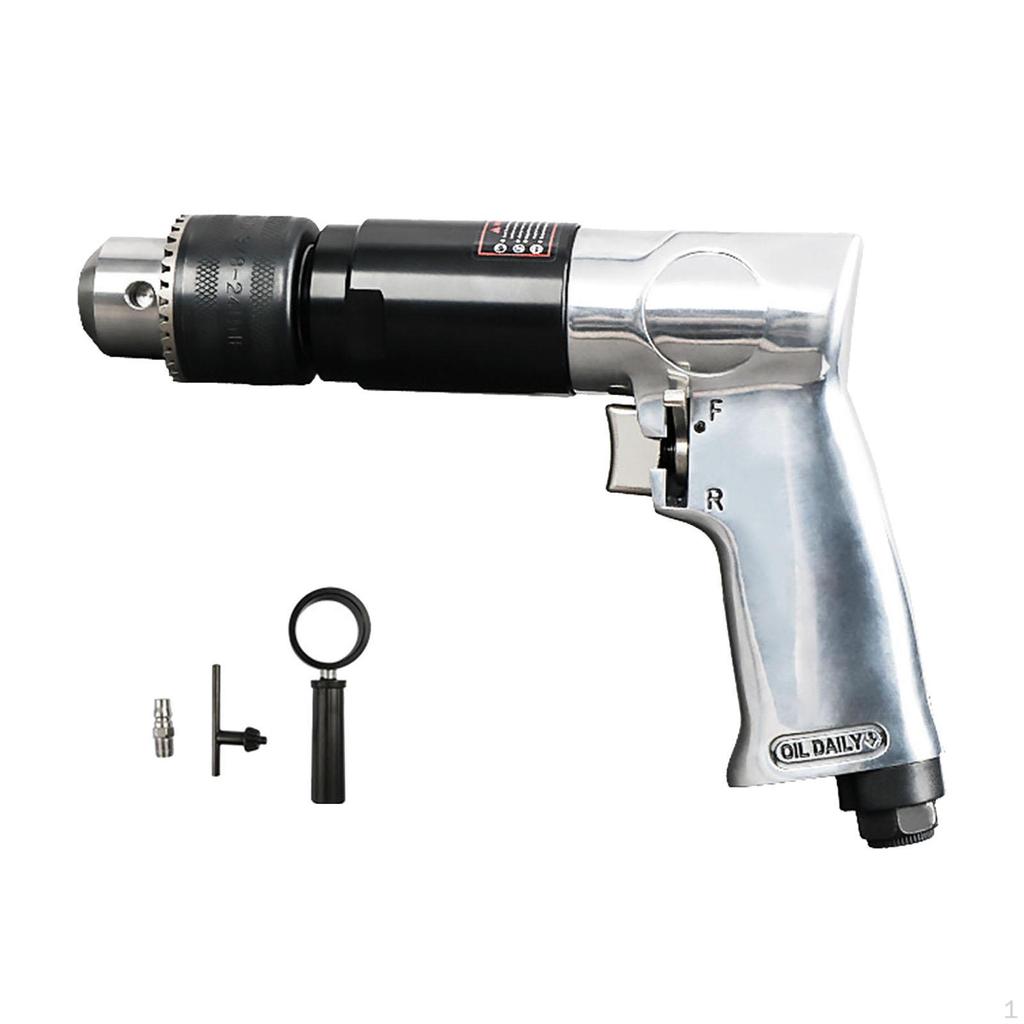 1/2inch Air Drill Reversible Convenient Handheld Hand Chuck for Auto Repair