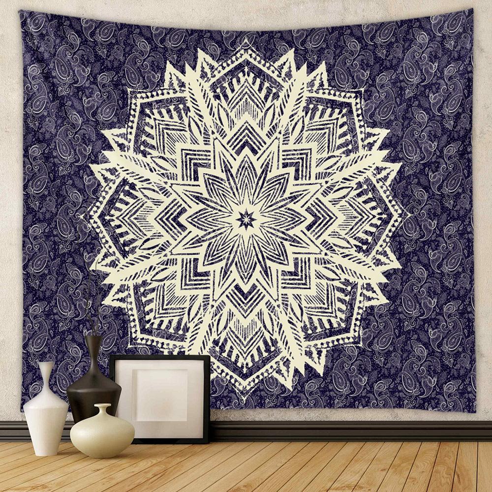 VIKAMA Home Bohemian tapestries room decoration background fabric Insstyle hanging fabric mandala tapestries