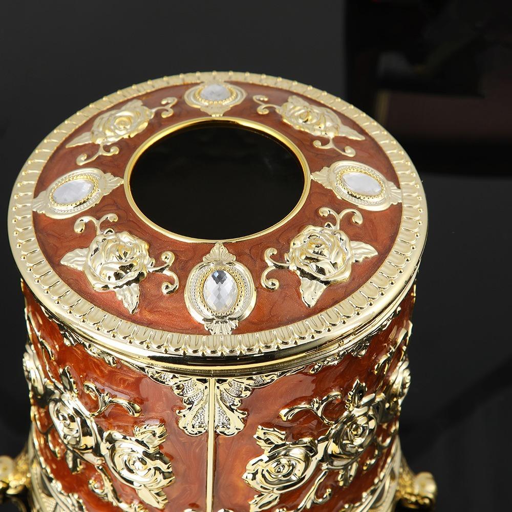 Exquisite Paper Holder Plastic Decoration Box Creative Desktop Storage Box  Desktop Organization