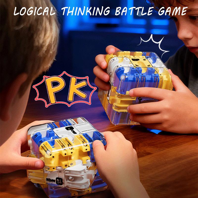 3D Maze Magic Cube Puzzle Toy Kid Labyrinth Rolling Ball Transparent Intelligen Cube Logical Thinking Antistress Education Toy