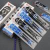Hobby Stationery GR7965 Erasable Gel Pen Refills, CS Tip, Transparent Barrel, Push-Button Design, Student Use.