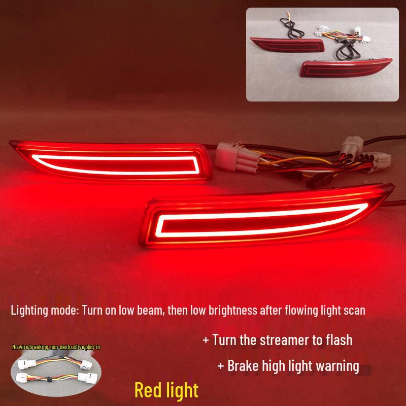 LED-Bremsleuchten für die hintere Stoßstange des Toyota Avalon (2019–2025)