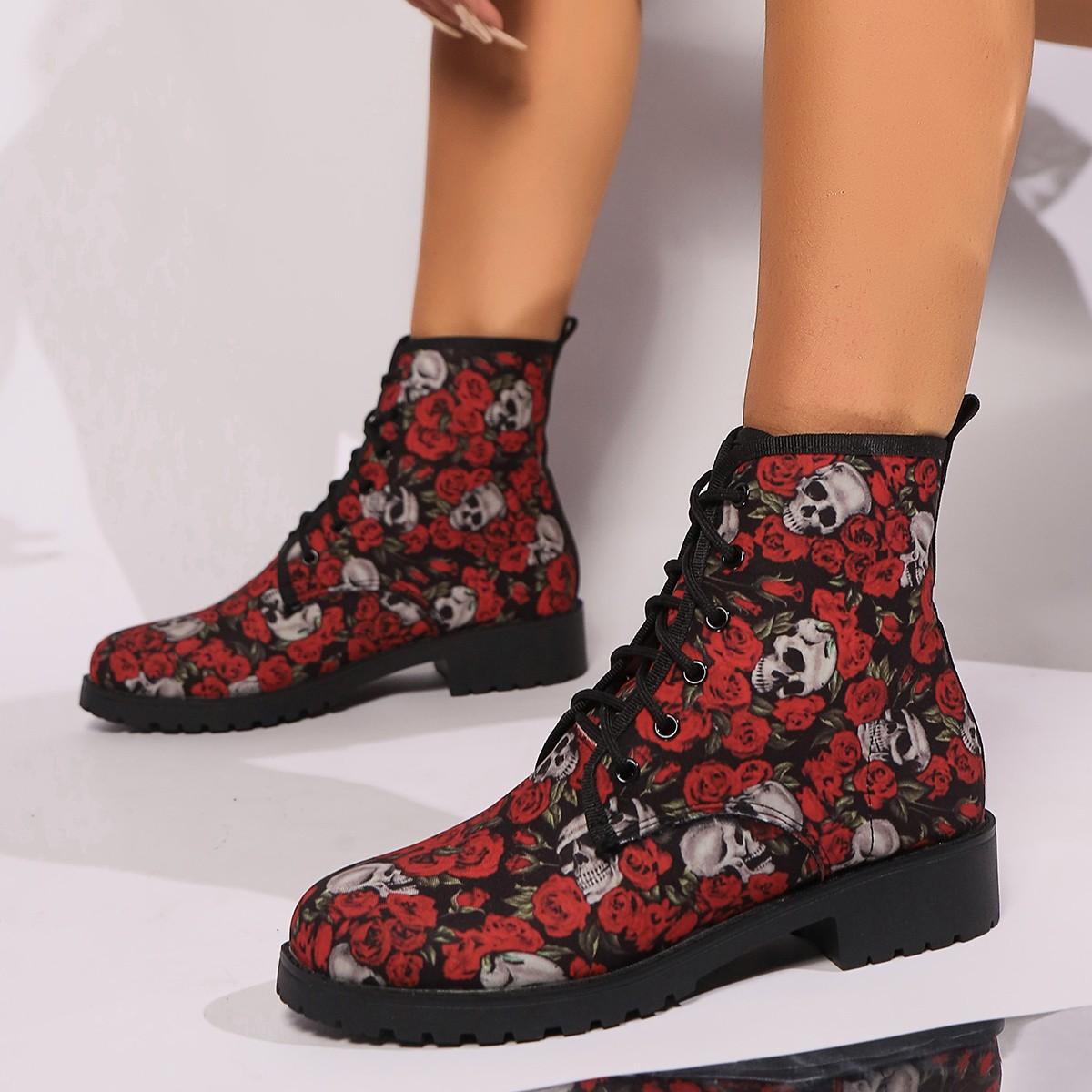 

Обувь женская Лидер продаж женские ботинки на шнуровке осенние круглые носки сплошной средний каблук водонепроницаемые модные британские сапоги Naked 36