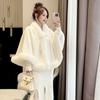 Plush and Thickened New Cape, Shawl, Qipao Temperament, High-end Autumn and Winter Warm Jacket, Plush