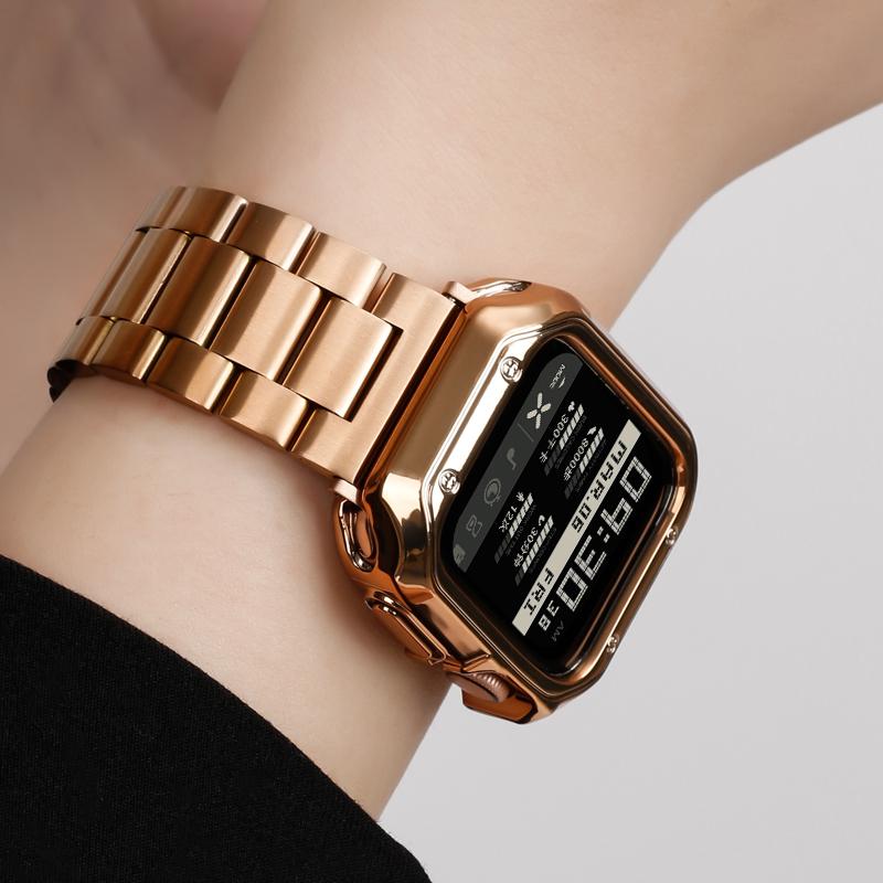 Stainless Steel Titanium Alloy Strap For Apple Watch Band Ultra 2 49mm 44mm 45mm 46mm 41mm Bracelet Iwatch Series 6/7/8/9/10
