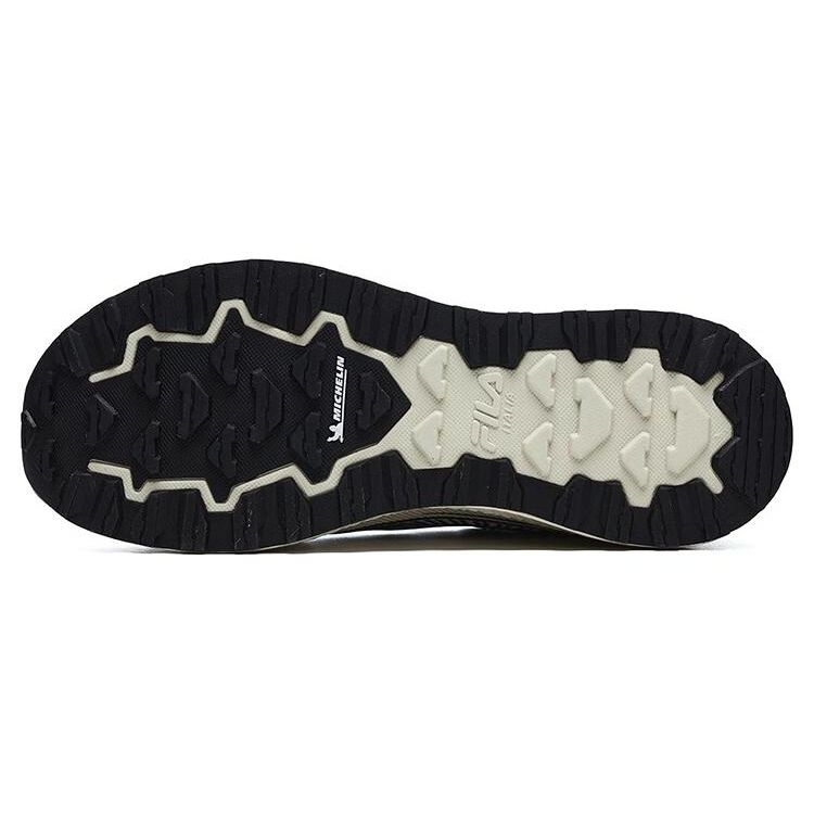 FILA Boa Wolf Winter Outdoor Sports Comfortable Fabric Synthetic Leather Low-Top Trail Running Shoes Men sneaker Dove-Yellow A12M241216FTD