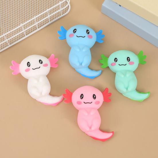 Salamander Squeeze Toy Stress Relief Salamander Stress Ball Sensory Toy Decompression Animal