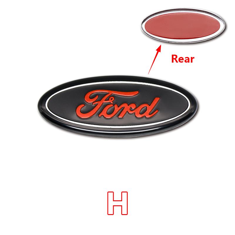

New 2026 Car Sticker 5.8cm Car Steering Wheel Center Badge Logo Sticker Steering Wheel Logo Sticker For Ford Focus 3 MK2 Fiesta