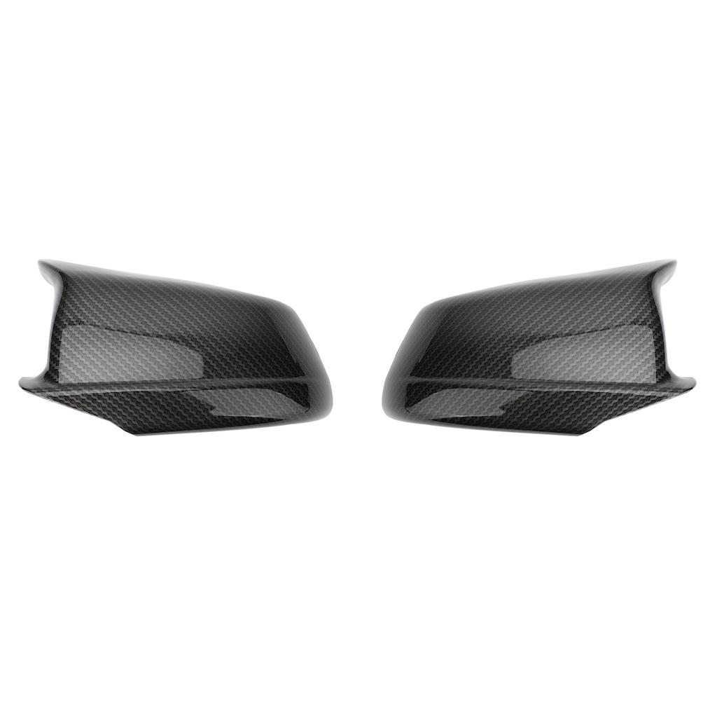 Door Side Wing Mirror Cover Cap Carbon For BMW 5 Series F10/F11/F18 2011-2013