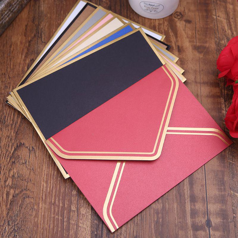 10pcs Retro Vintage Blank Craft Paper Envelopes For Letter Greeting Cards Wedding