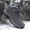 Winter new Men's Snow Boots Waterproof Sneakers Super Warm Plush Fashionable versatile men Boots Outdoor Non-slip Work Shoes