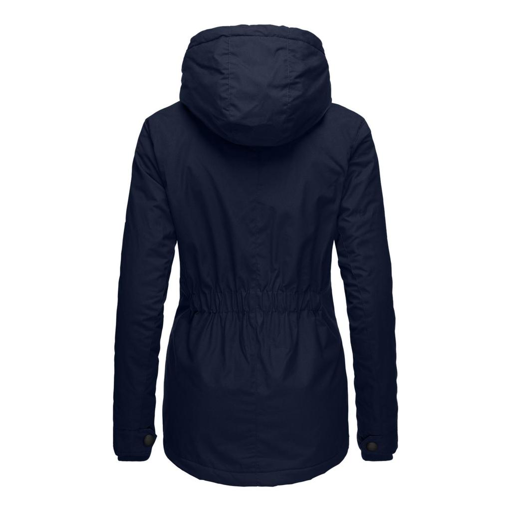 Women's Long-Sleeve Zipper Pocket Thickened Jacket - 6 Colors, 7 Sizes