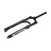 26 Inch Bike Suspension Fork Mountain Bike Front Fork Straight Steerer Manual Lockout Black Tube