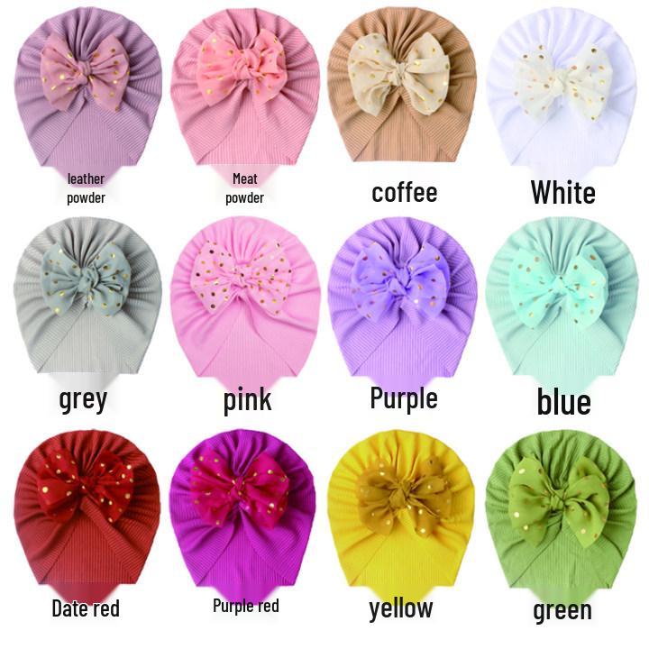 Adorable Summer Bow Hat for Newborn Girls - Lightweight & Stylish