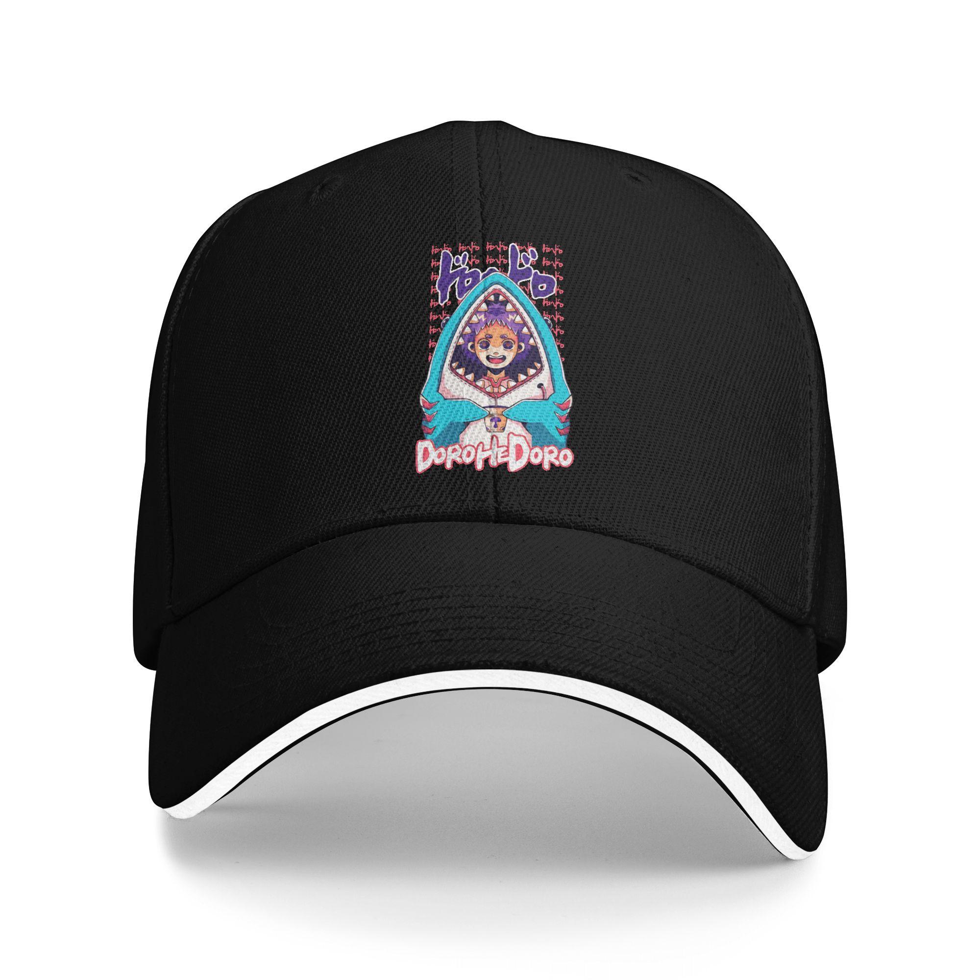

Dorohedoro HEIWA SHARKS Sun Baseball Cap Summer Men Women Design Hip Hop Hats Sunscreen Casual Hiking Fishing Baseball Caps One Size чёрный