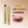 Three Color Eyeshadow Stick Silkworm Multifunction Eye Shadow Stick Waterproof Long-lasting Setting Student Daily Cosmetics Women's Fashionable