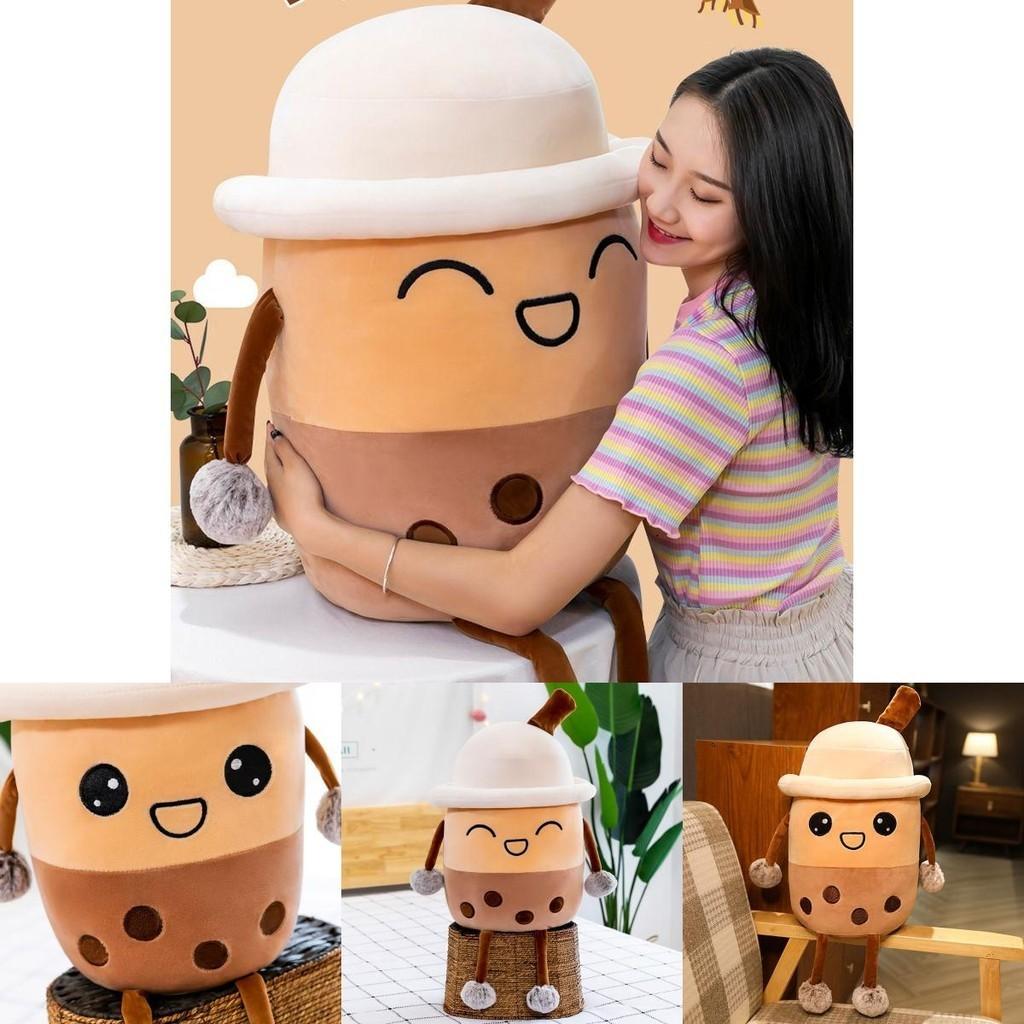 Entzücklicher Bubble Tea Boba Becher Weiche Milch Tee Kissen Plüschtier Für Kinder Und Erwachsene