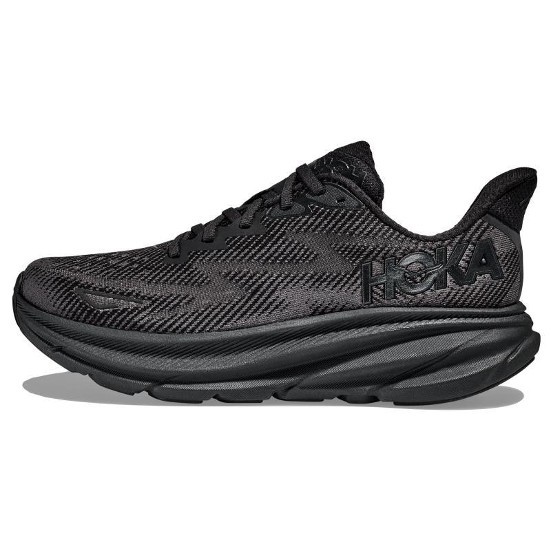 HOKA ONE ONE Clifton 9 Triple Black Women s Sneakers 1127896-BBLC 38