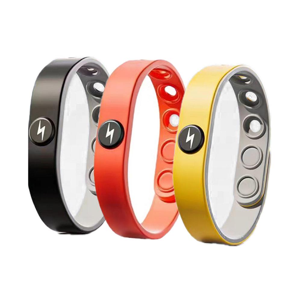 Anion Armband Handgelenkband Armbänder Mode Wasserdicht Verstellbar Kabellos Antistatisches Silikonarmband