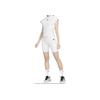 Nike Sportswear Tech Fleece Logo Print Slim High-Waisted Cycling Pants Women bottoms White FN2521-013