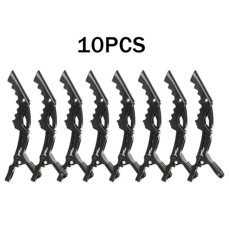 6Pcs/Set Alligator Hair Clip Hairdressing Clamps Plastic Hair Claw Professional Barber For Salon Styling Hairpins Hair Accessor