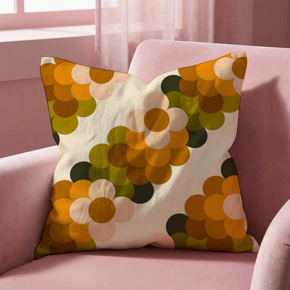Aesthetic Art OOrla Kiely Cushion Cover MultiScene Pillow Cover for Home Car Reversible Soft Durable for Daily Use
