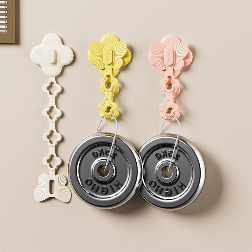 for Kitchen - Plug Holder for Wall, Cable Management Clip for Countertop, No Drilling Self Adhesive
