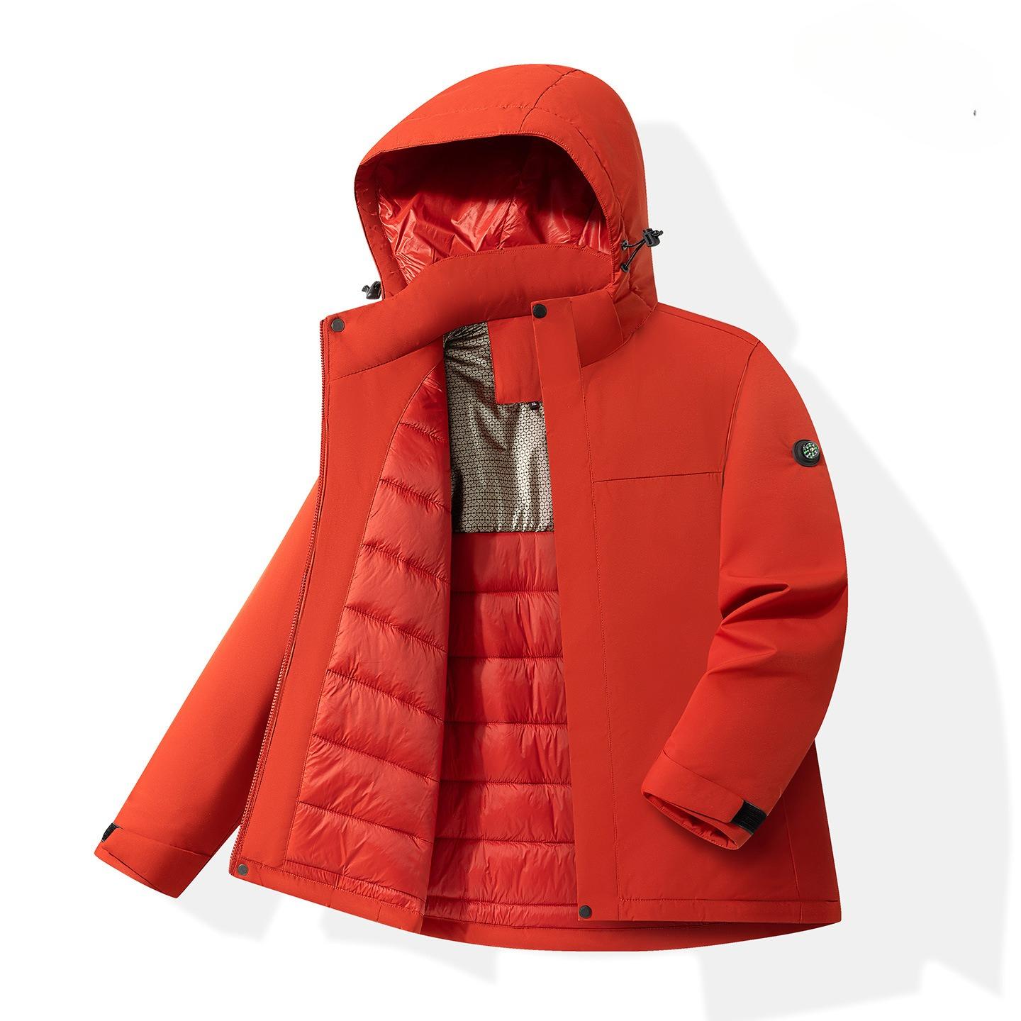 

Мужская повседневная толстовка с капюшоном, утепленная куртка, утолщенное зимнее пальто, теплая куртка на молнии с карманами, уличная ветрозащитная куртка, верхняя одежда для мужчин 6XL