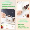 Stainless Steel Triangle Cake Transfer Clip Easy-to-grip Cake Lifter for Cake Slicing and Moving, a Must-Have for Pastry Chefs