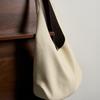 High-Quality Retro Solid Color Stylish Tote Bag 2025 Large Capacity Shopping Underarm Fashion Versatile Shoulder Bag