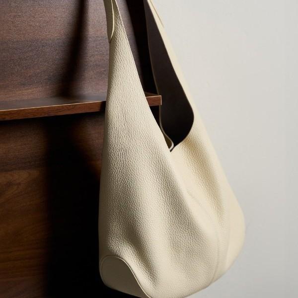 High-Quality Retro Solid Color Stylish Tote Bag 2025 Large Capacity Shopping Underarm Fashion Versatile Shoulder Bag