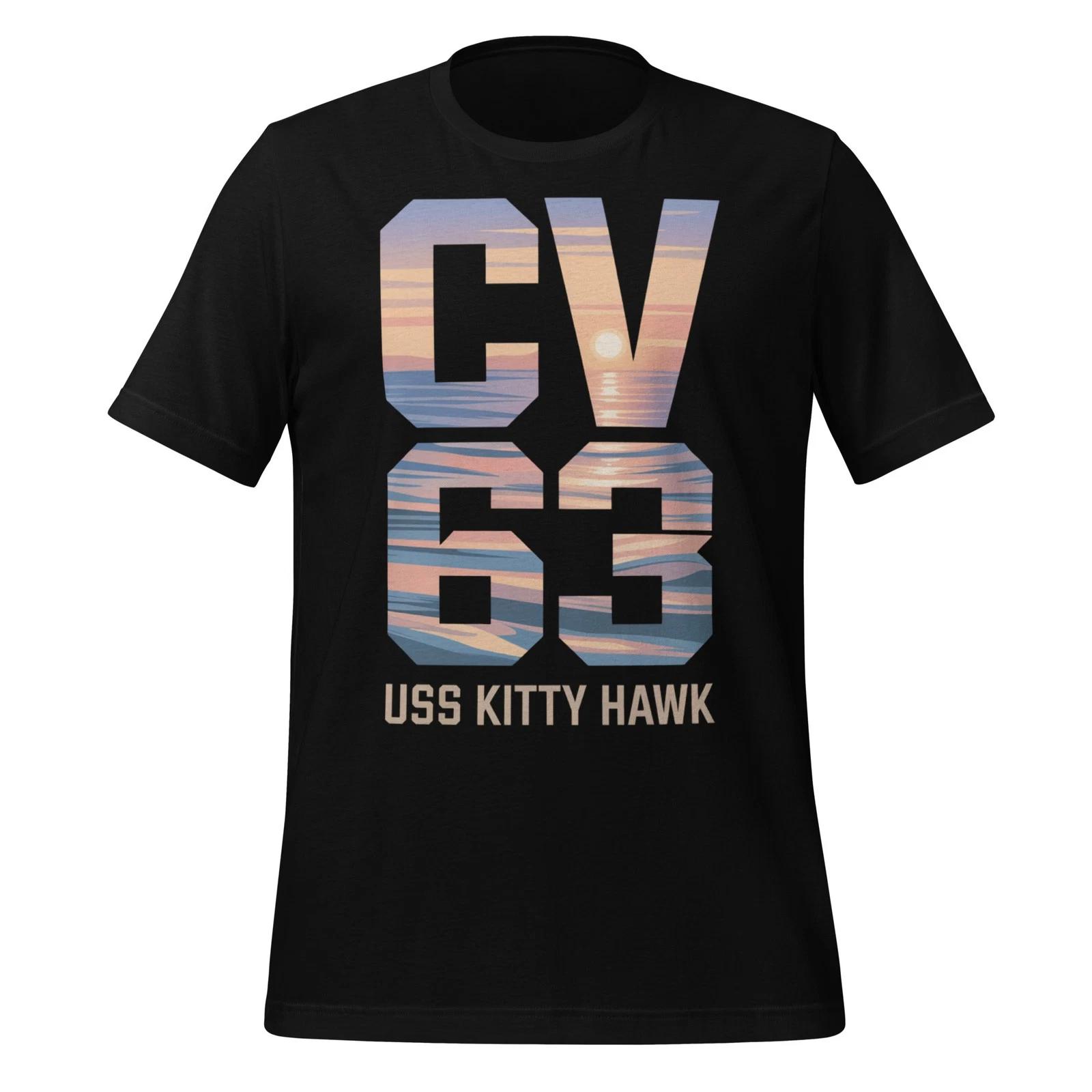 USS Kitty Hawk CV-63 Aircraft Carrier Shirt 4XL